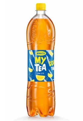 Üdítőital, szénsavmentes, 1,5 l, RAUCH "Mytea", citrom